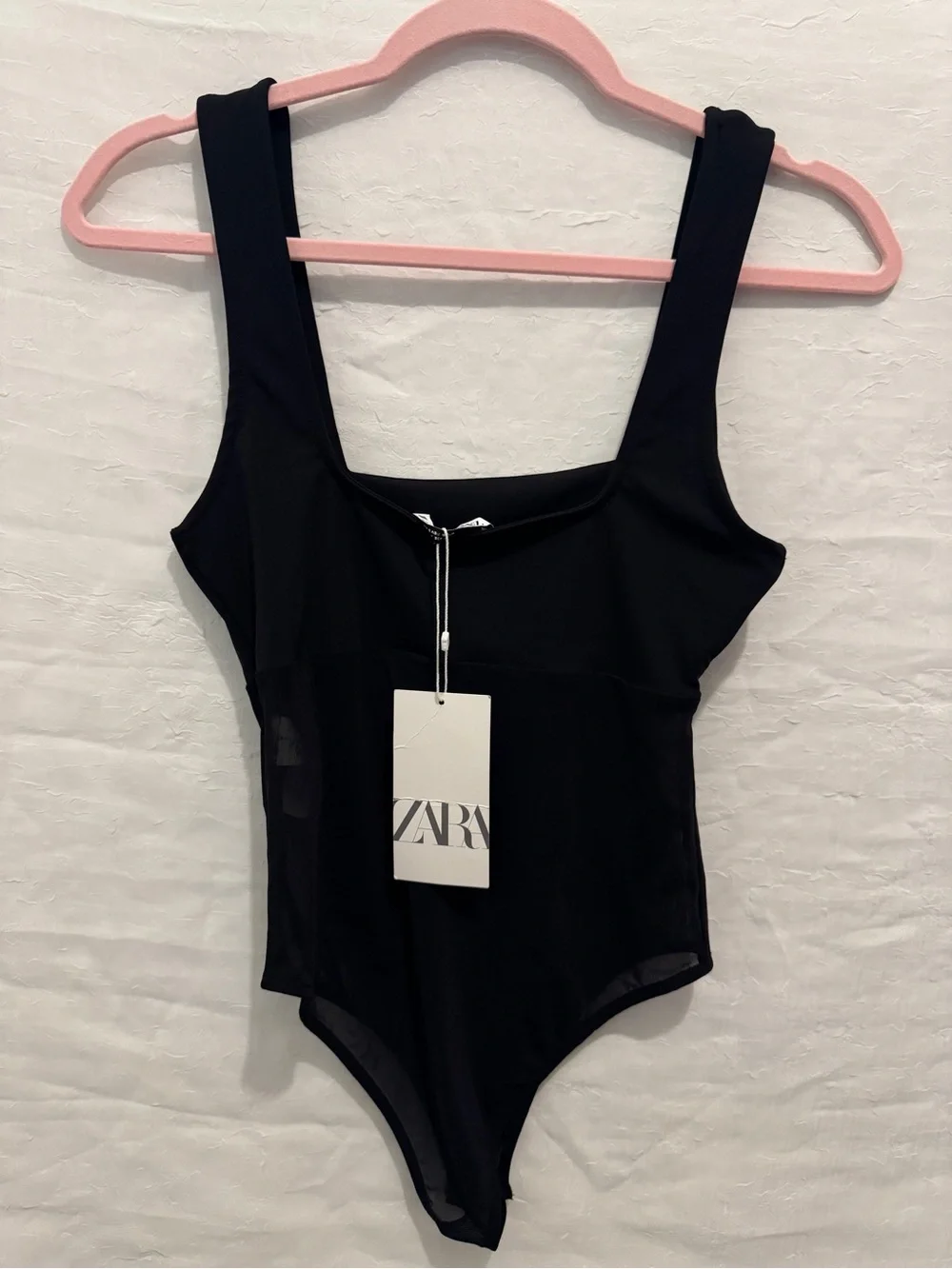 Zara Tulle Mesh Bodysuit - Picture 4 of 6